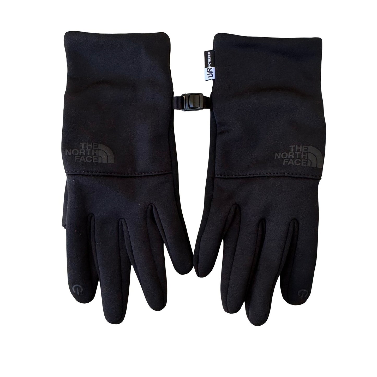 The North Face Etip Gloves Black Stretch Fleece Touchscreen U|R Powered Unisex