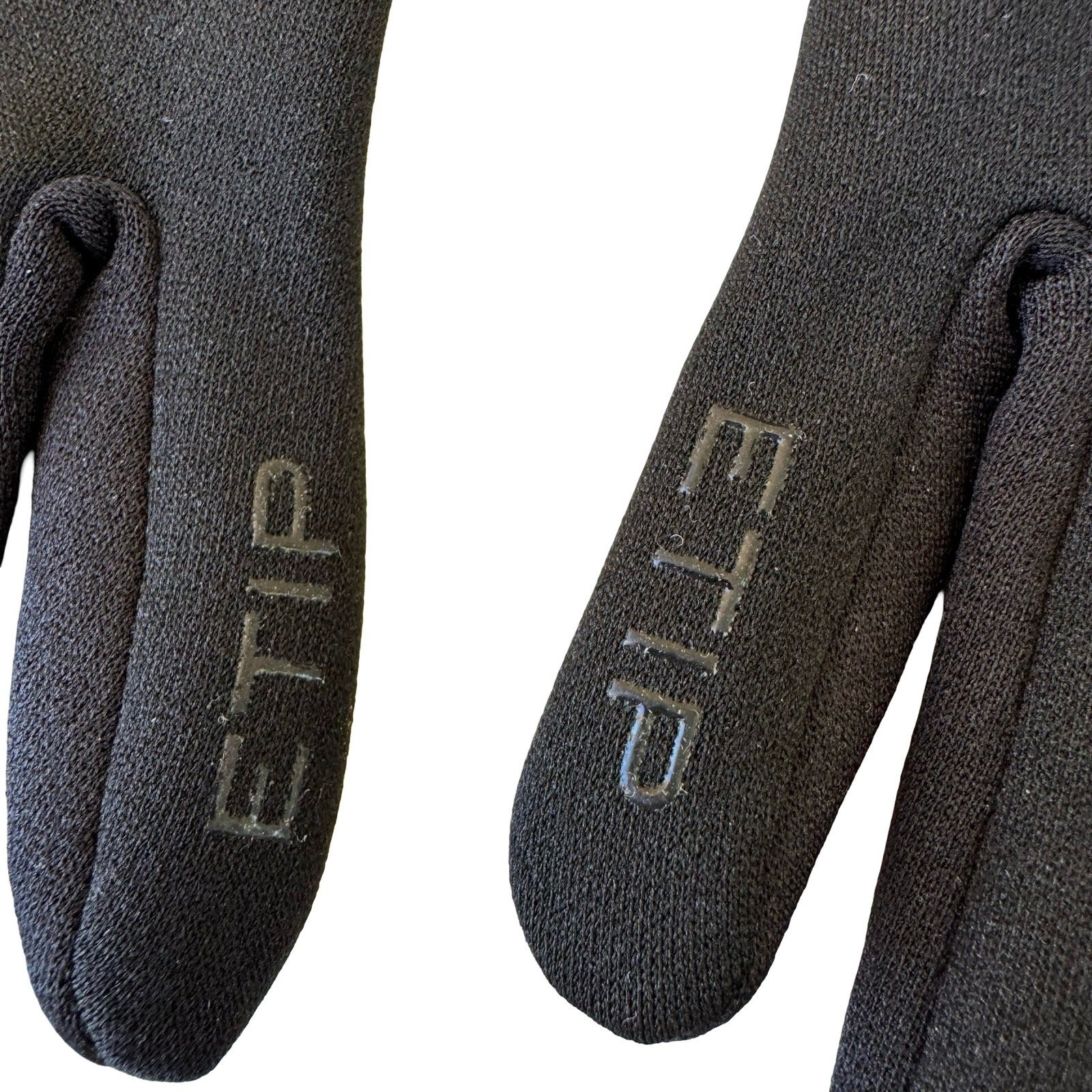 The North Face Etip Gloves Black Stretch Fleece Touchscreen U|R Powered Unisex