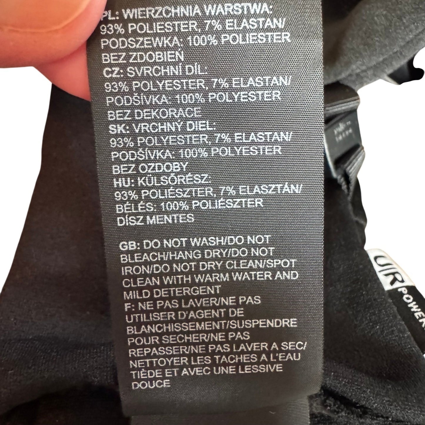 The North Face Etip Gloves Black Stretch Fleece Touchscreen U|R Powered Unisex