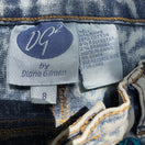 Switch Dg2 By Diane Gilman Womens Embroidered Acid Wash Stretch Denim Cutoff Shorts 8 3 image