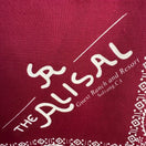 Switch Alisal Ranch Resort Bandana Burgundy Paisley Solvang California Santa Ynez Scarf 2 image