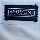 Switch Lands End Direct Merchants Vintage Mens Khaki Twill Trousers Button Pockets Tan 2 image