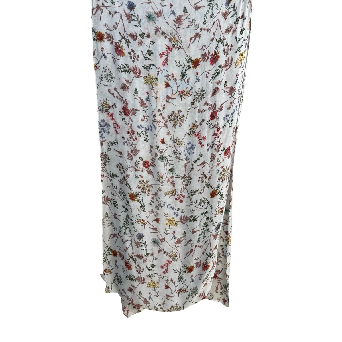 Christopher & Banks Feminine Cottagecore Garden Floral Botanical Scarf Wrap OS