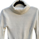 Switch Daddy$ Money Vintage 70s 80s Knit Turtleneck Sweater Honey Fashions White Womens 3 image