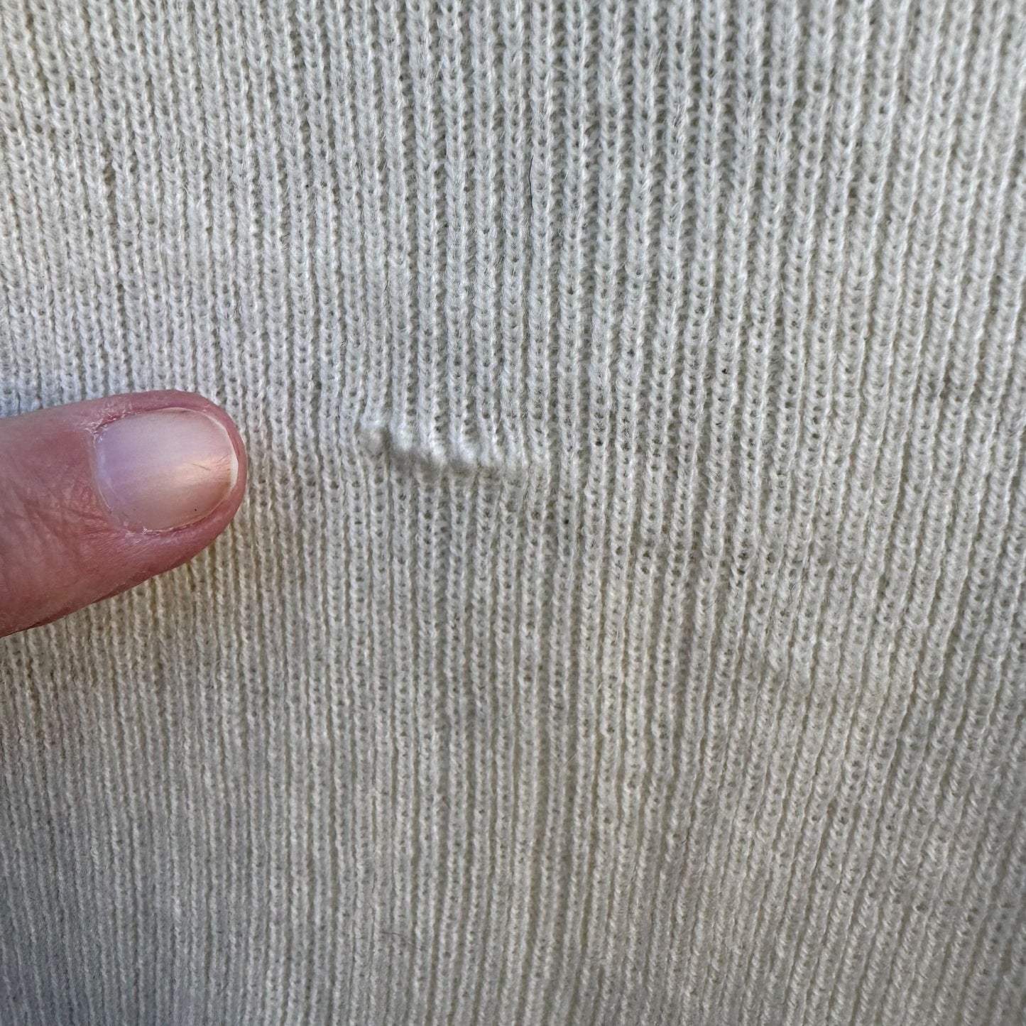 Daddy$ Money Vintage 70s 80s Knit Turtleneck Sweater Honey Fashions White Womens