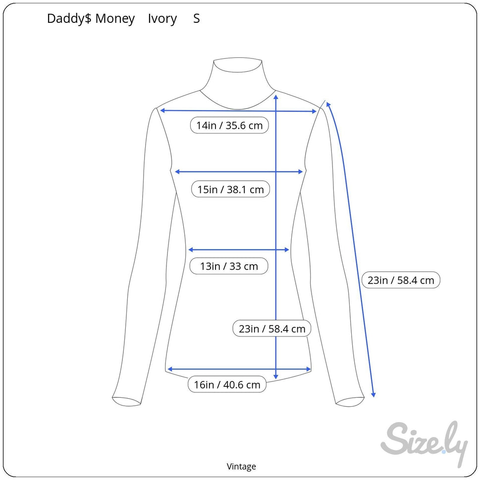 Daddy$ Money Vintage 70s 80s Knit Turtleneck Sweater Honey Fashions White Womens