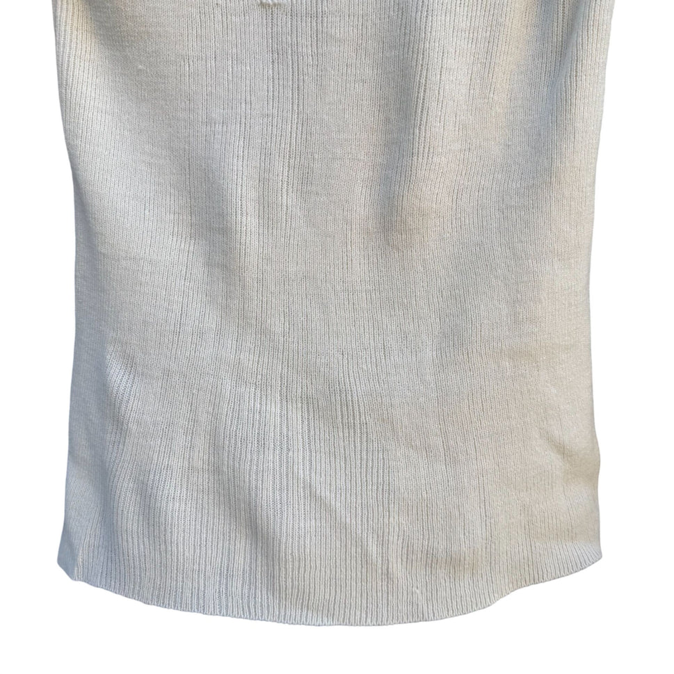 Daddy$ Money Vintage 70s 80s Knit Turtleneck Sweater Honey Fashions White Womens