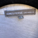 Switch James Perse Minimalist Coastal Resortwear Cotton Gauze Drawstring Waist Shirt S 2 image