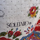 Switch Souleiado Vintage French Provencal Floral Rose Cotton Square Scarf Multicolor 2 image