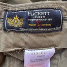 Switch Hackett London Tessuti di Sondrio Italian Cotton Chino Pants Olive Mens 34 R 2 image