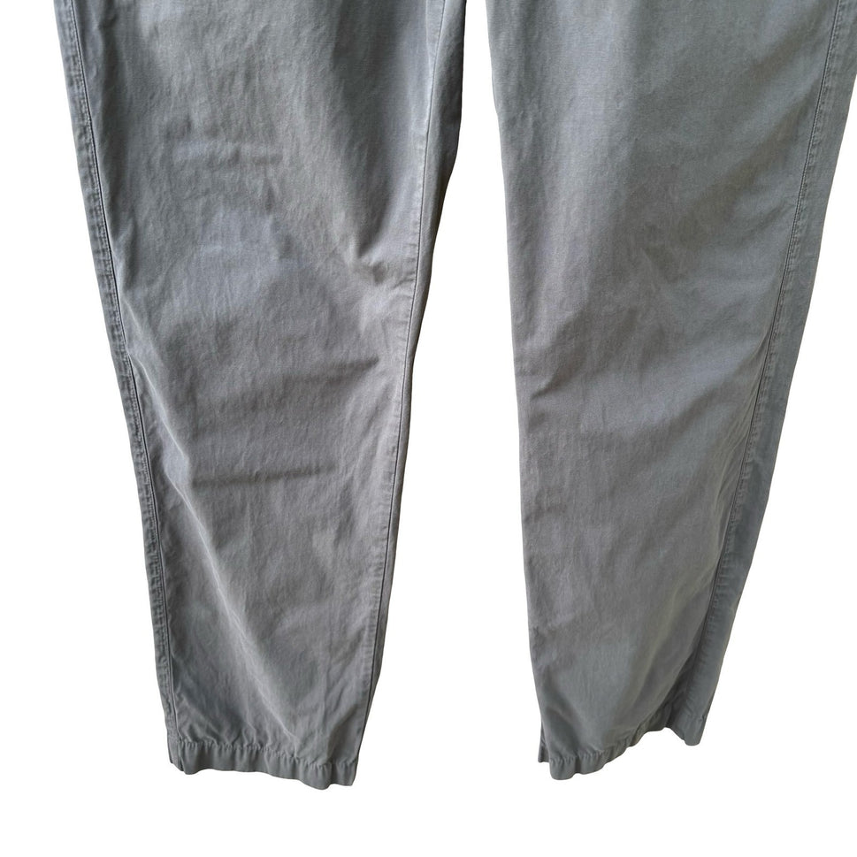 Hackett London Tessuti di Sondrio Italian Cotton Chino Pants Olive Mens 34 R