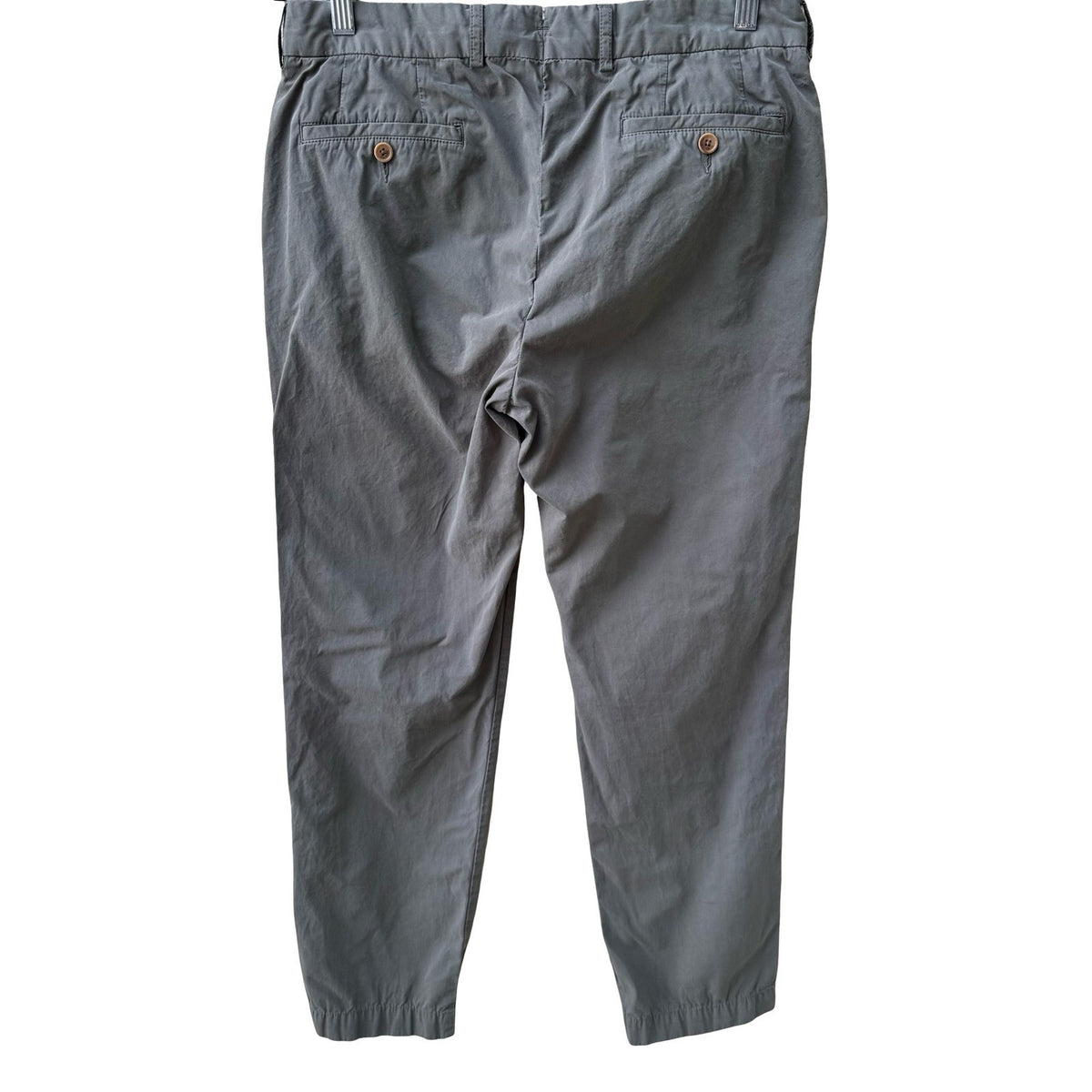 Hackett London Tessuti di Sondrio Italian Cotton Chino Pants Olive Mens 34 R