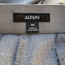 Switch Alfani Careerwear Straight Leg Comfort Waist Dress Pants Grey Womens 16S NEW 2 image