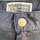 Switch Route 66 Original Clothing Co Vintage Womens Black Stretch Cargo Capri Pants 18W 2 image