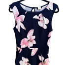 Switch Kimcine Magnolia Floral Garden Party Feminine Sleeveless Cocktail Sheath Dress M 3 image