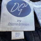 Switch Diane Gilman DG2 Black Distressed Virtual Stretch Straight Leg Jeans Womens 8P 2 image