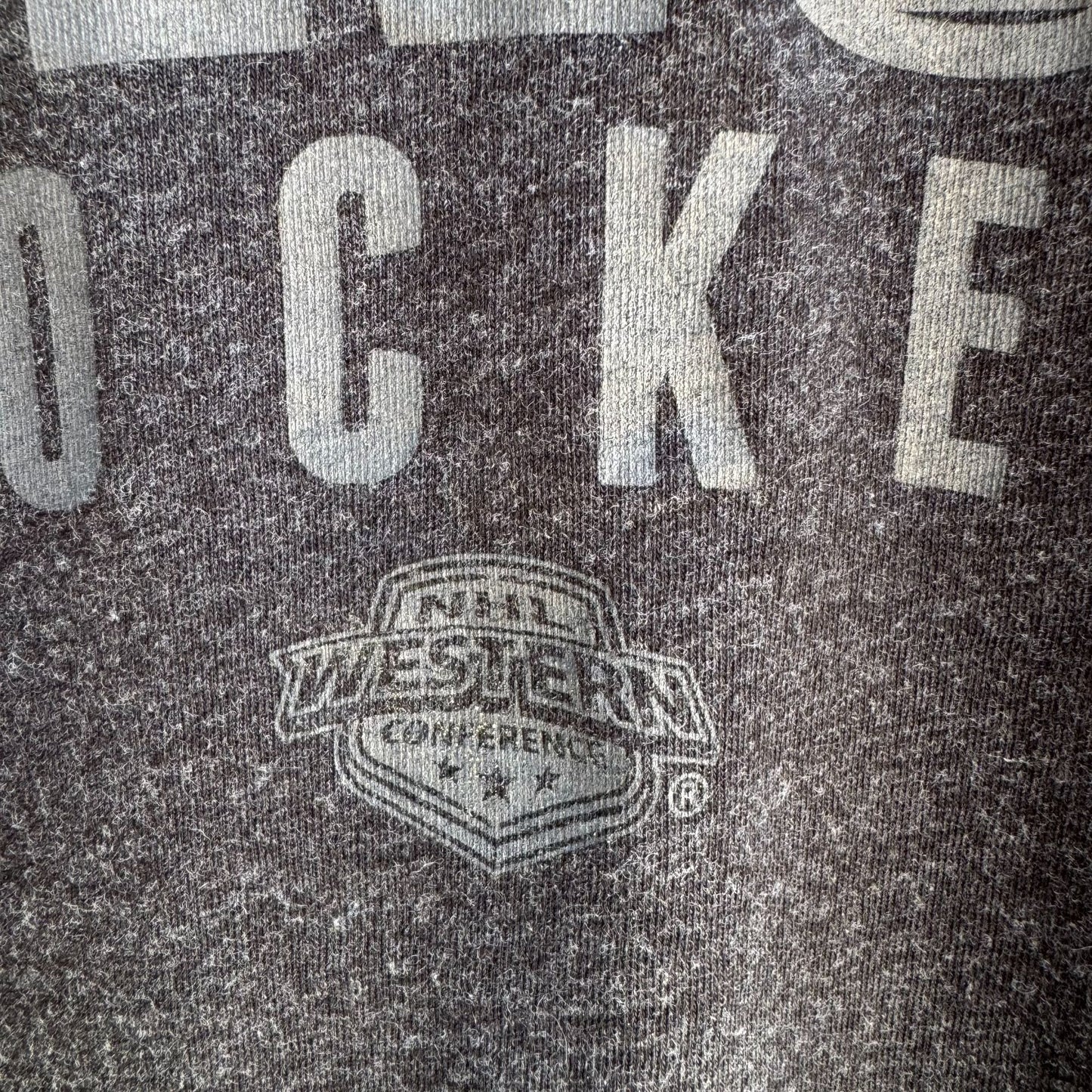 LA Kings Hockey 47 Brand Unisex Charcoal Heather Short Sleeve Shirt Graphic Tee