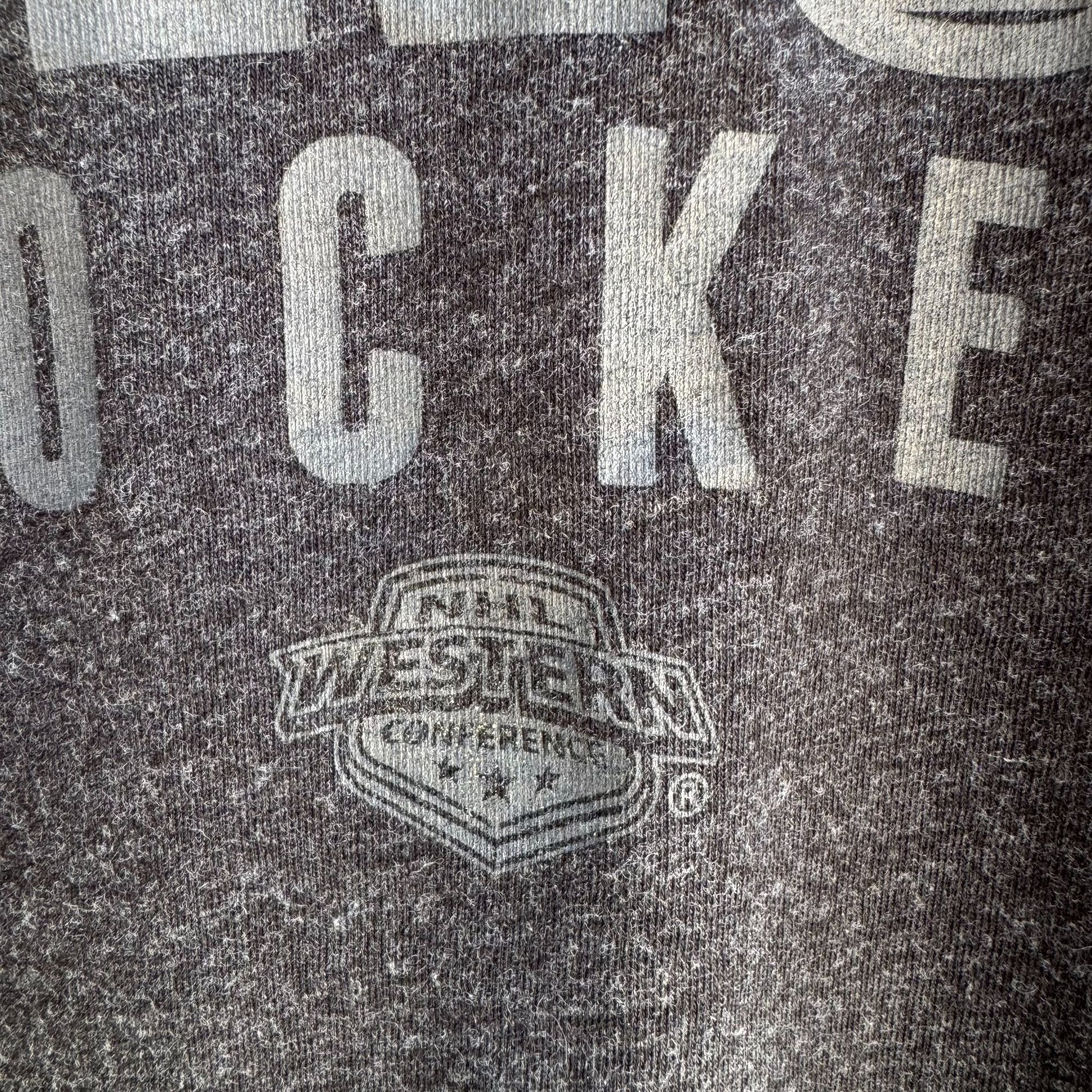 LA Kings Hockey 47 Brand Unisex Charcoal Heather Short Sleeve Shirt Graphic Tee