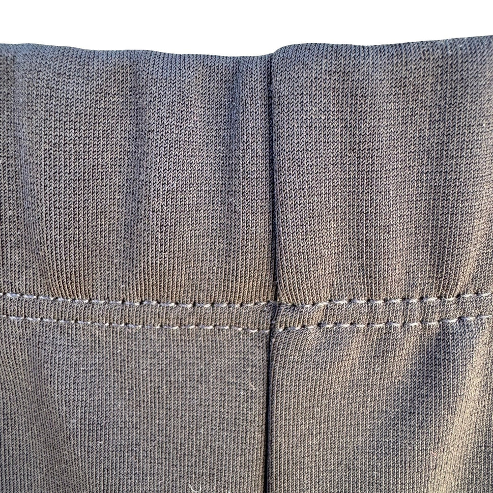 Susan Graver Liquid Knit Black Straight Leg Pull On Pants Womens M Minimalist