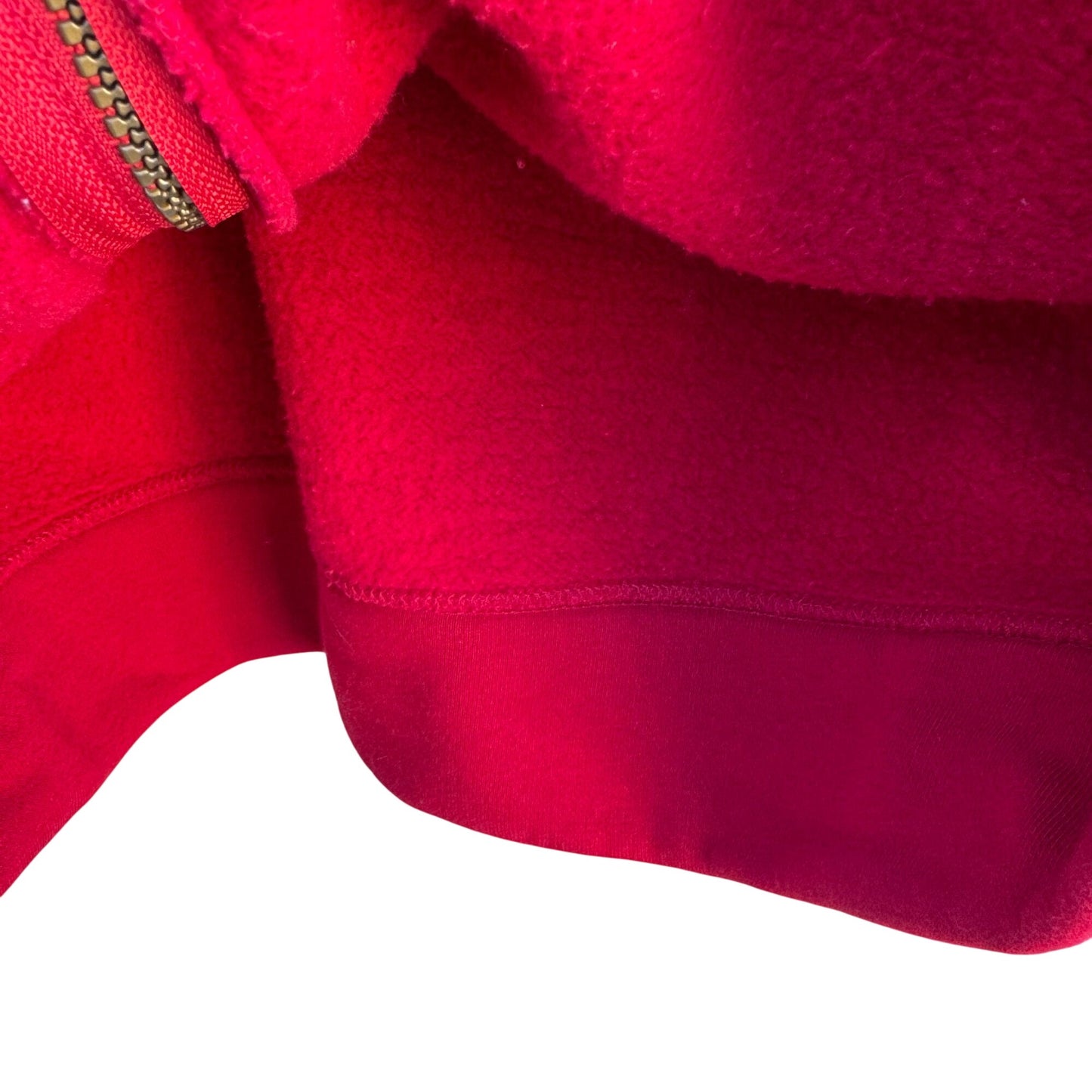 Los Angeles Clippers Gear For Sports Big Cotton Hoodie Red Zip-Up Sweatshirt L