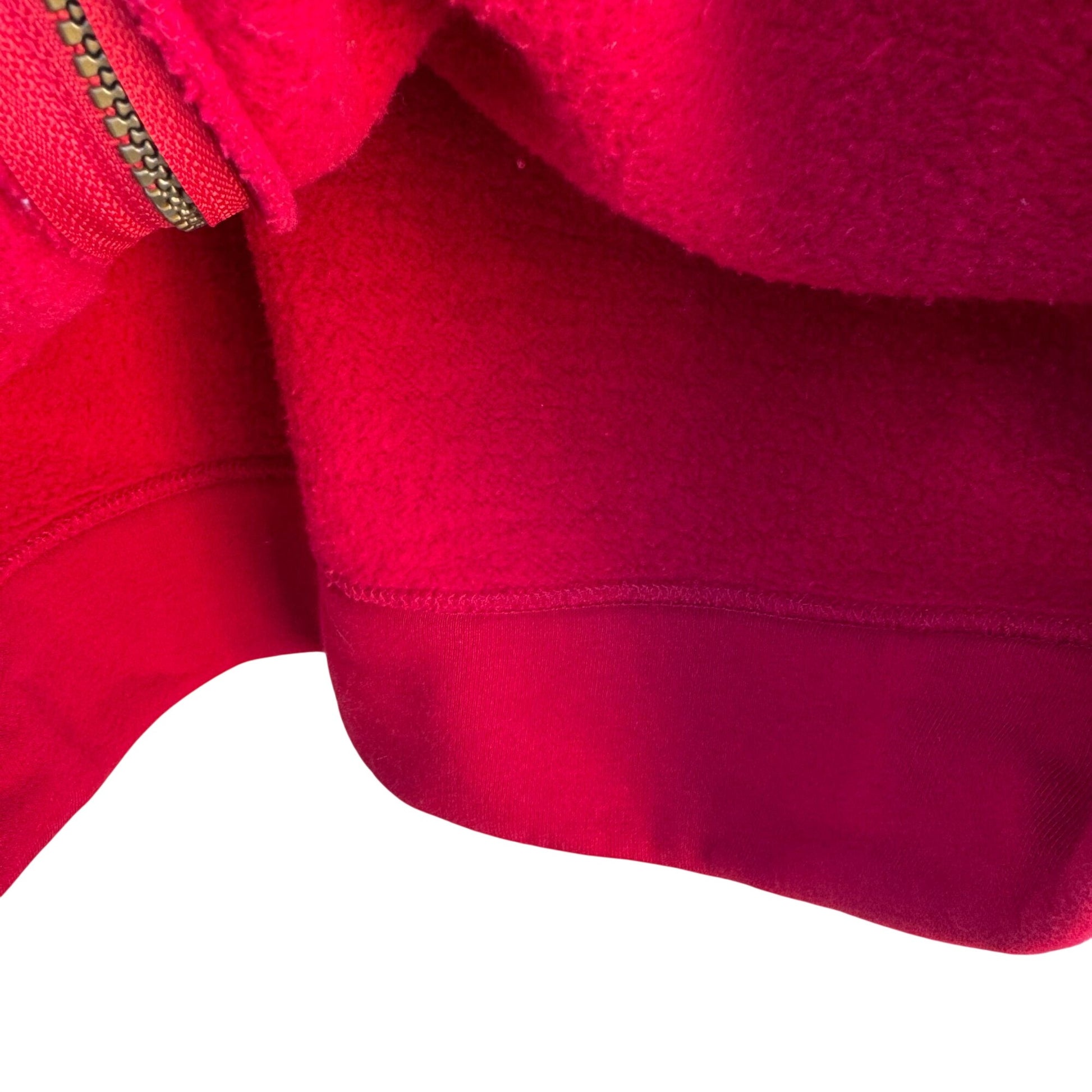 Los Angeles Clippers Gear For Sports Big Cotton Hoodie Red Zip-Up Sweatshirt L