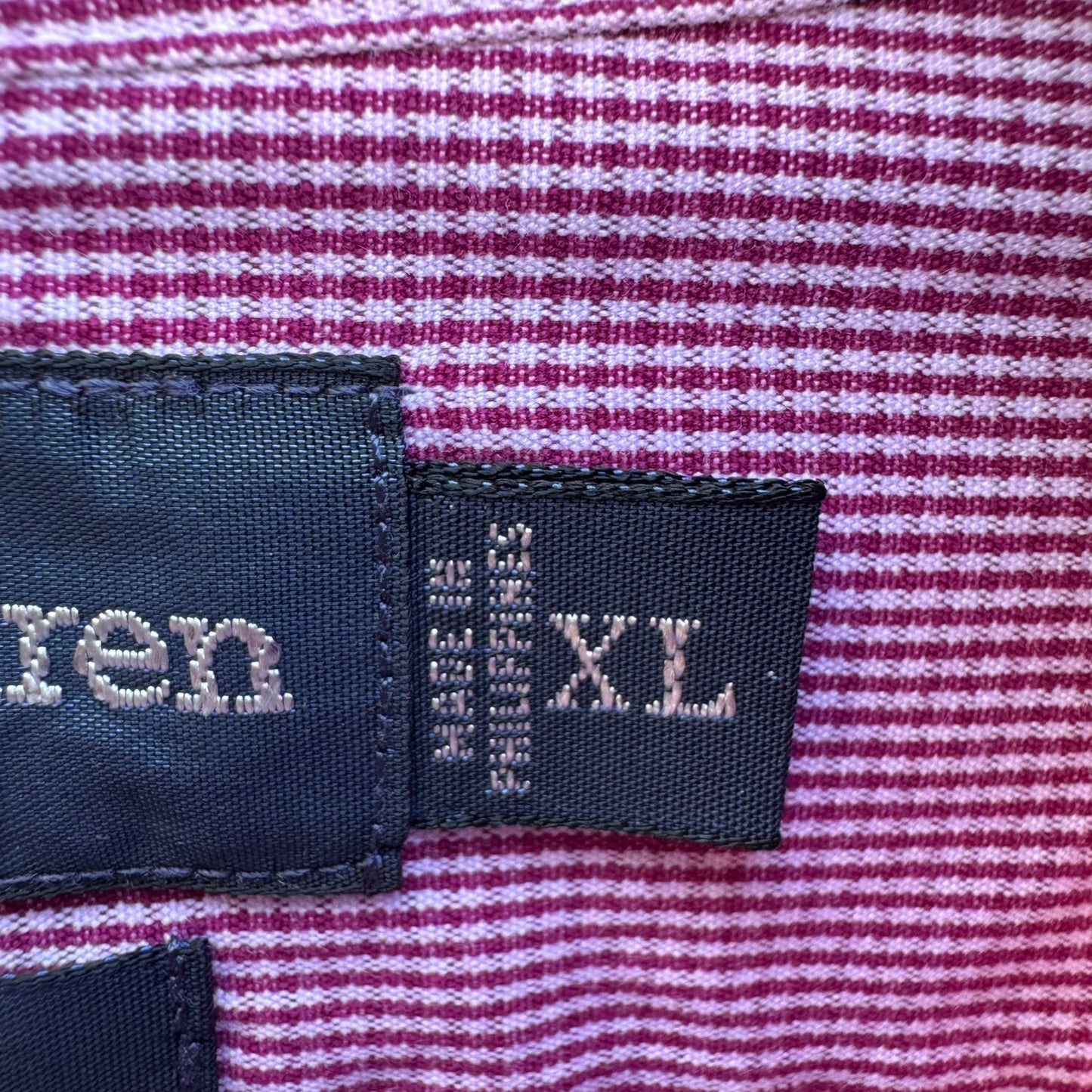 Ralph Lauren Blake Vintage 90s Preppy Ivy League Purple Gingham Shirt Mens XL