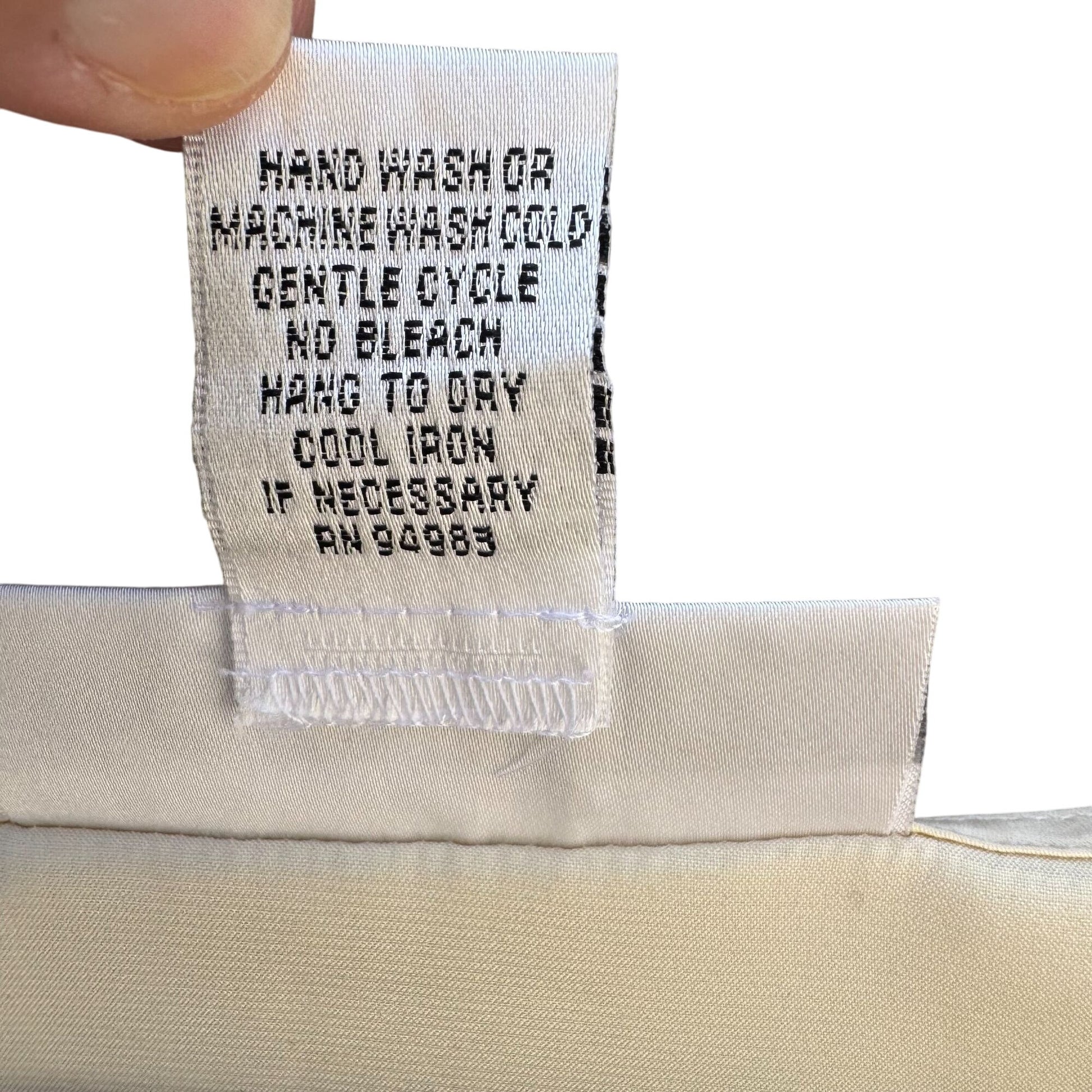 Silk Assets Diane Von Furstenberg Beige Sleeveless Scoop Neck Tank Top Blouse L