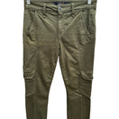 Switch Joes Jeans Utility Military Cargo Gorpcore Moto Pants Olive Drab Womens 26 USA 3 image