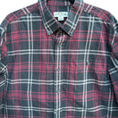 Switch Orvis Mens Country Fishing Long Sleeve Plaid Button-Up Red Work Outdoor Shirt L 2 image