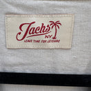 Switch Jachs NY Mens M Southampton Stone Linen Camp Collar Button Up Shirt NEW Coastal 3 image