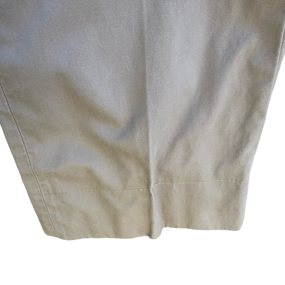 Banana Republic Gavin Chino Pants Mens 33 Khaki Straight Leg Minimalist Workwear