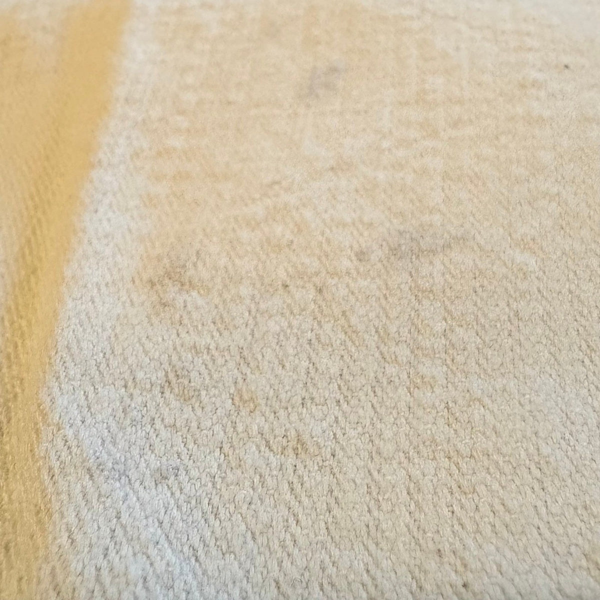 Cactus Clothing Vintage Coastal Textured Cotton Band Collar Shirt Cream Mens S