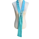 Switch Cejon Accessories Womens Vintage Sequin Turquoise Glam Sash Wrap Belt Tie Obi OS 2 image