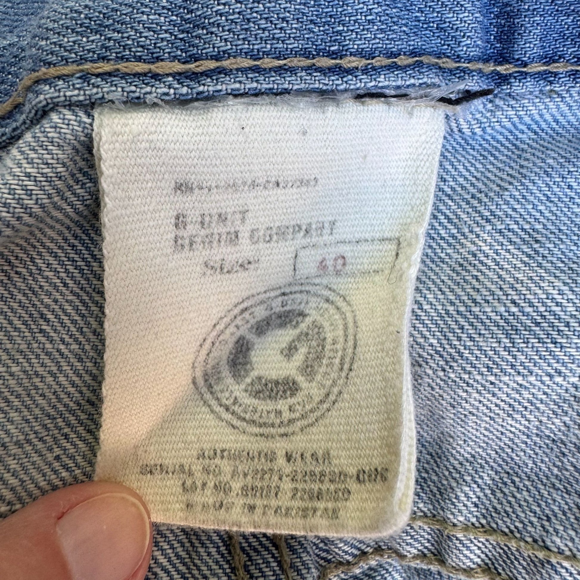 G Unit Heavy Weight Wear Vintage Mens Streetwear Hip Hop Blue Denim Shorts 44