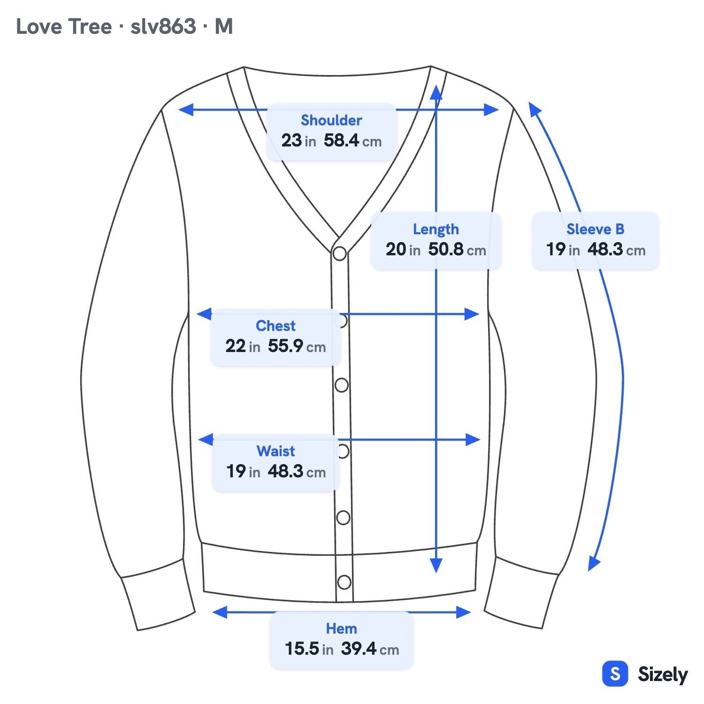Love Tree Varsity Cardigan Sweater Collegiate Chenille Patch Striped Preppy M
