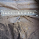 Switch Janet Howard Vintage Y2K Mininalist Black Zip Blazer Jacket Utility Professional 2 image