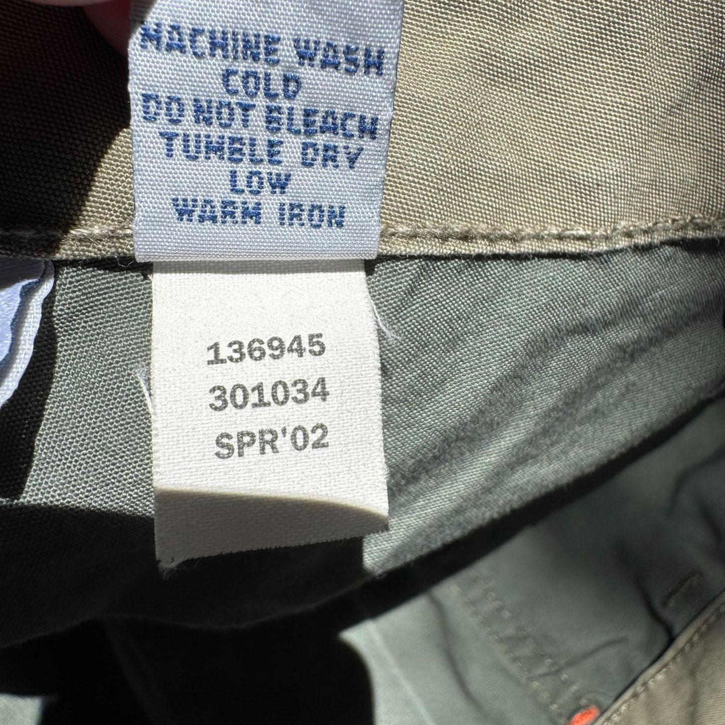 Old Navy Vintage Y2K Womens Green Cotton Side Zip Grunge Skater Cargo Pants 12