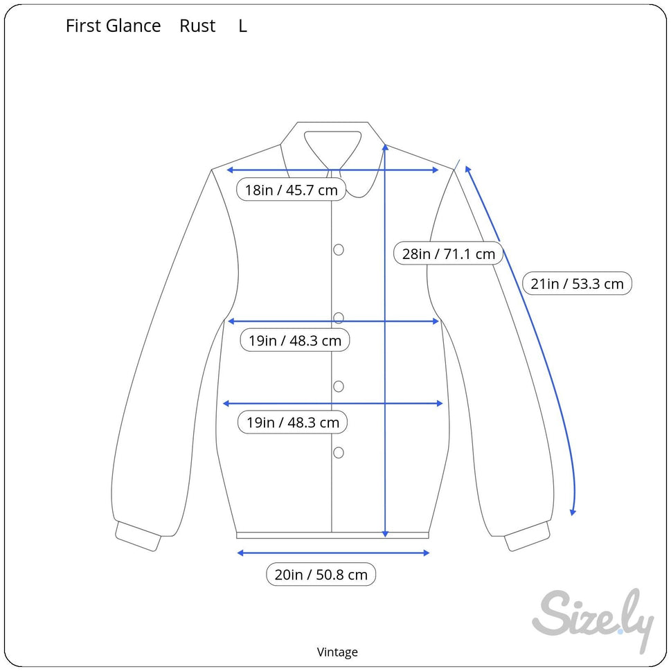 First Glance Vintage Rust Red Pinstriped Button-Up Shirt Mandarin Collar Ruched