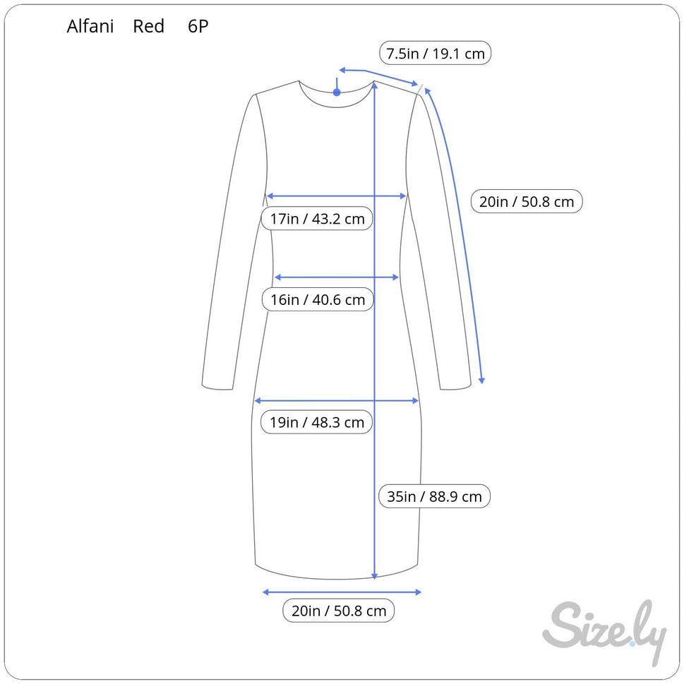 Alfani Red Bell Sleeve Scoop Neck Floral Cutouts Knee-Length Shift Dress 6P