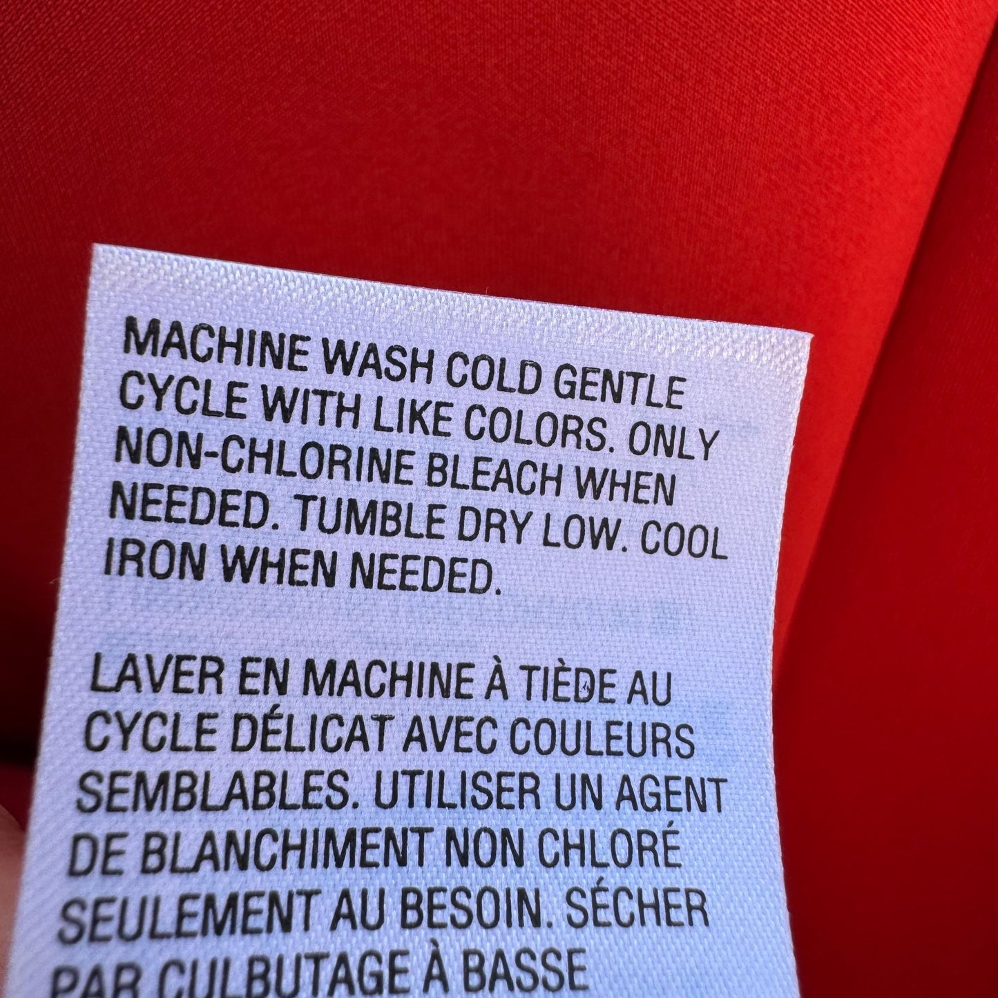 Alfani Red Bell Sleeve Scoop Neck Floral Cutouts Knee-Length Shift Dress 6P