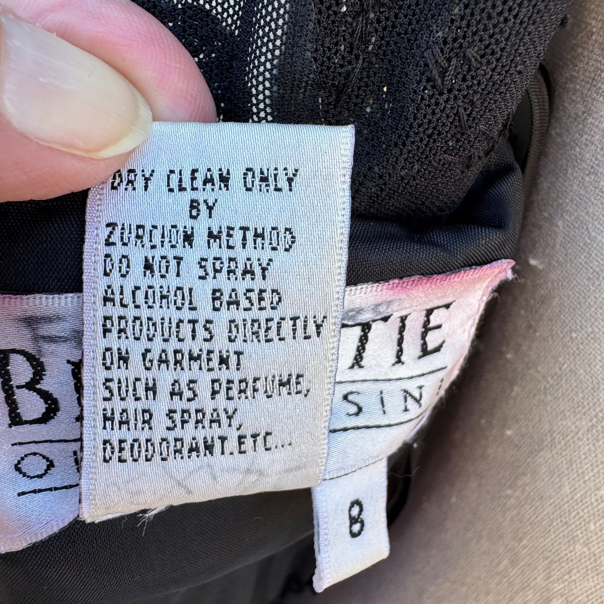 Oleg Cassini Black Tie Vintage Black Beaded Evening Gown Sheer Floral Dress