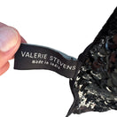 Switch Valerie Stevens Womens Black Glam Party Sequin Mesh Scarf Wrap Belt Tie New OS 3 image