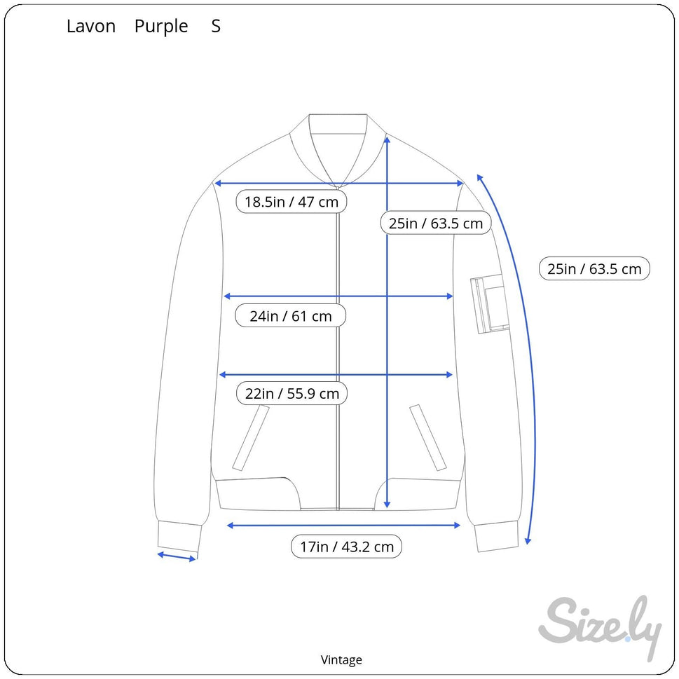 Lavon Vintage 80s Starfish Print High Collar Purple Swishy Windbreaker Jacket S