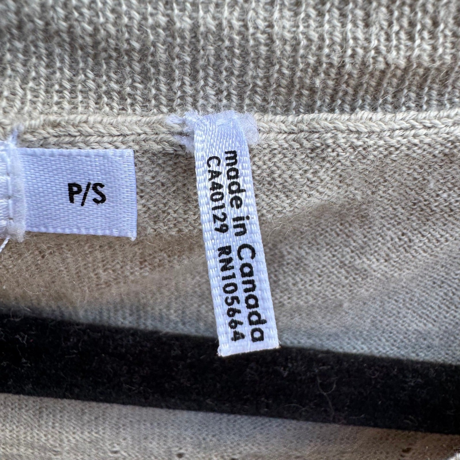 LAMB Gwen Stefani Boho Layering Cotton Cashmere Pointelle Knit Poncho Sweater PS