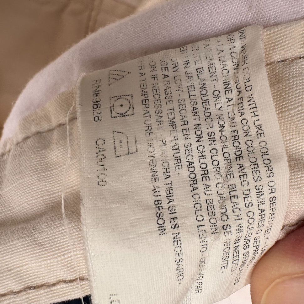 Gloria Vanderbilt Womens Beige Casual Cotton Preppy Roll Hem Bermuda Shorts 8