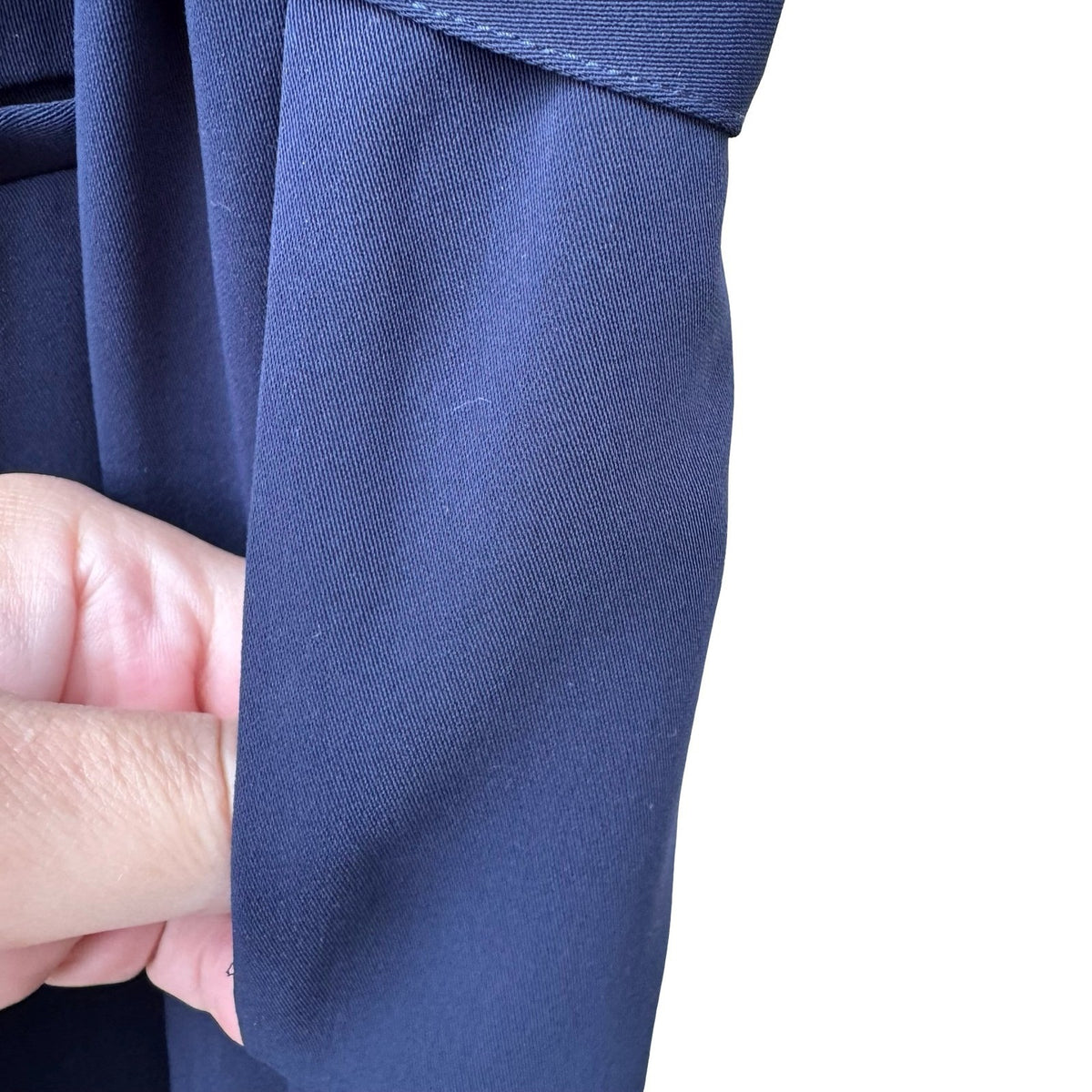 Boden Melina High Rise Tie Paperbag Waist Trousers Careerwear Pants Navy 18R