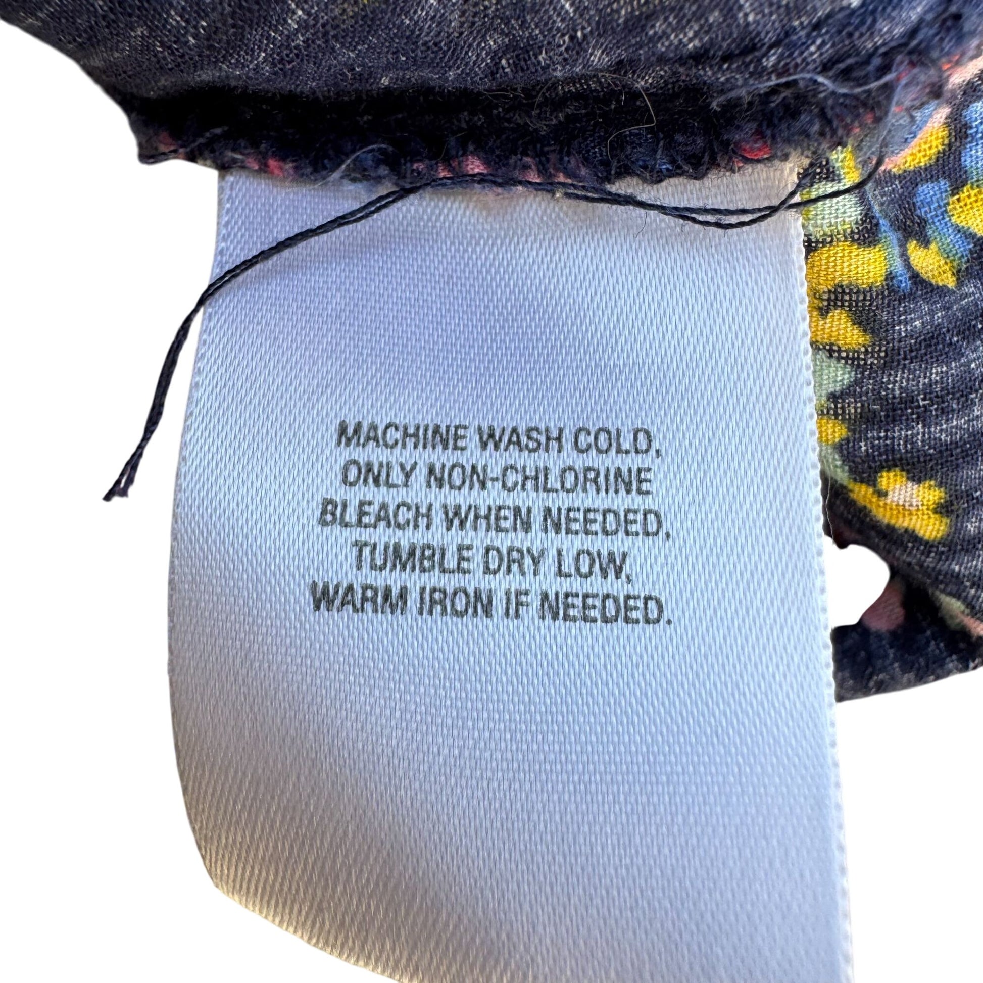 Route 66 Original Clothing Co. Vintage Womens Lace Back Floral Tunic Blouse 1X