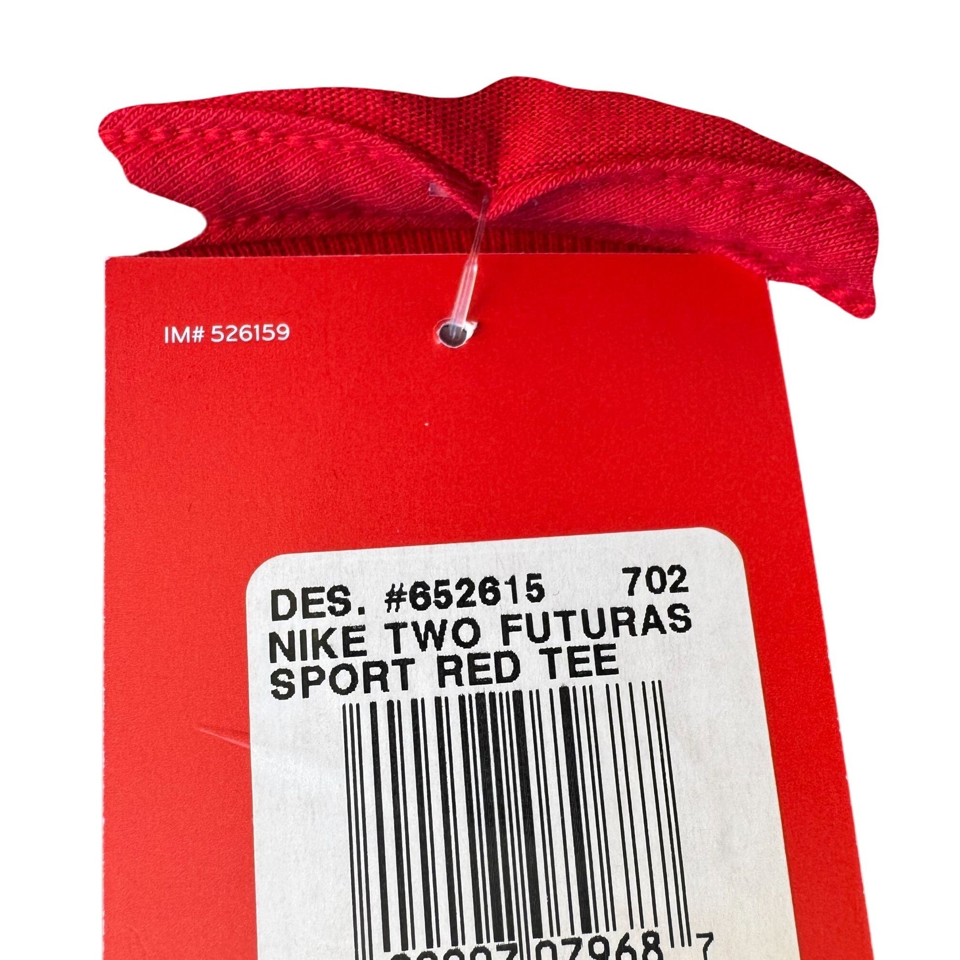 Nike Mens Red Athletic Cut Tee Shirt Two Futuras Logo Graphic Design New M