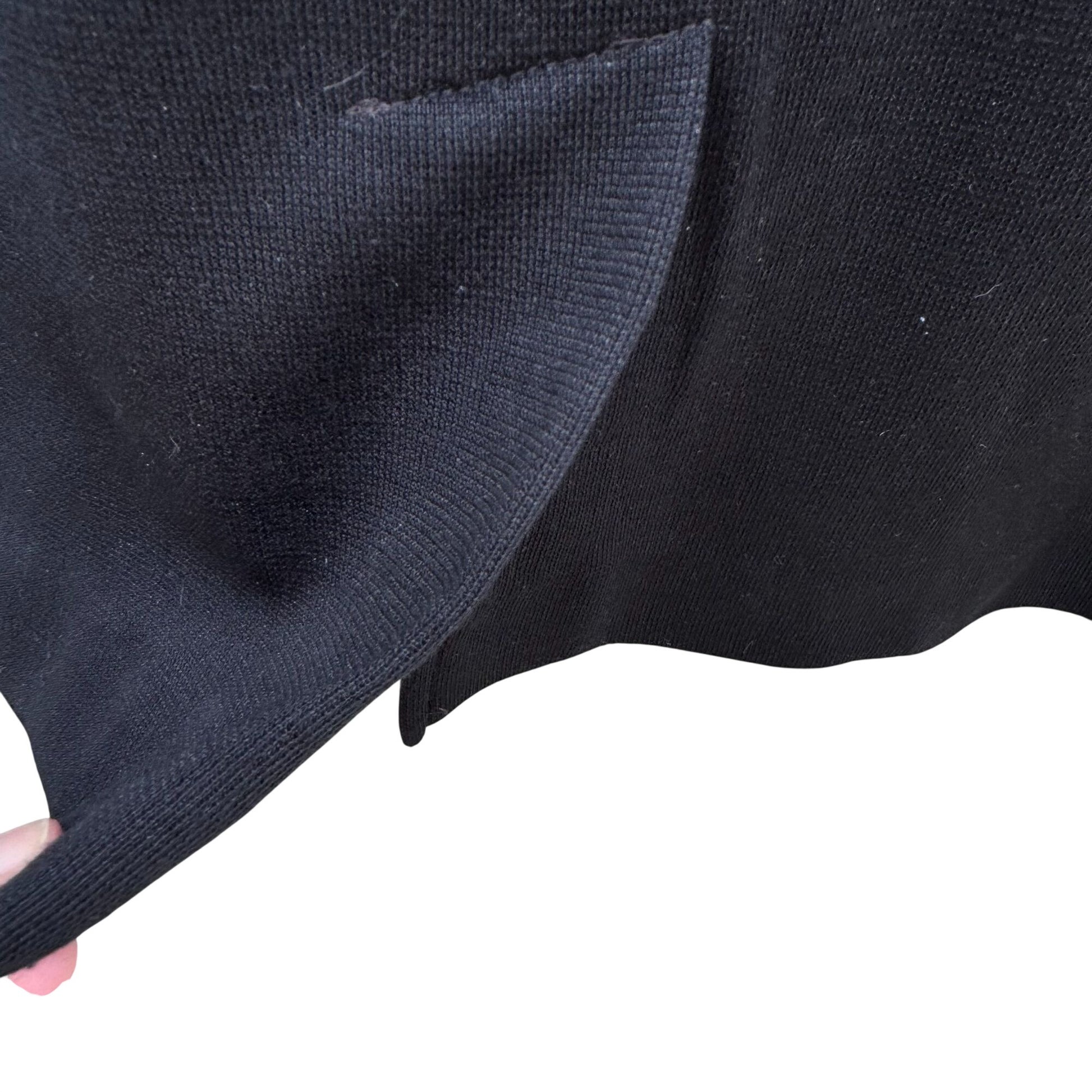 Positive Attitude Vintage 80s Herringbone Plaid Long-Sleeve Shift Dress Womens 6