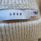 Switch Lush Colorblock MInimalist Hygge Ribbed Knit Wool Blend Dolman Sleeve Sweater S 2 image